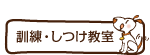 訓練・しつけ教室